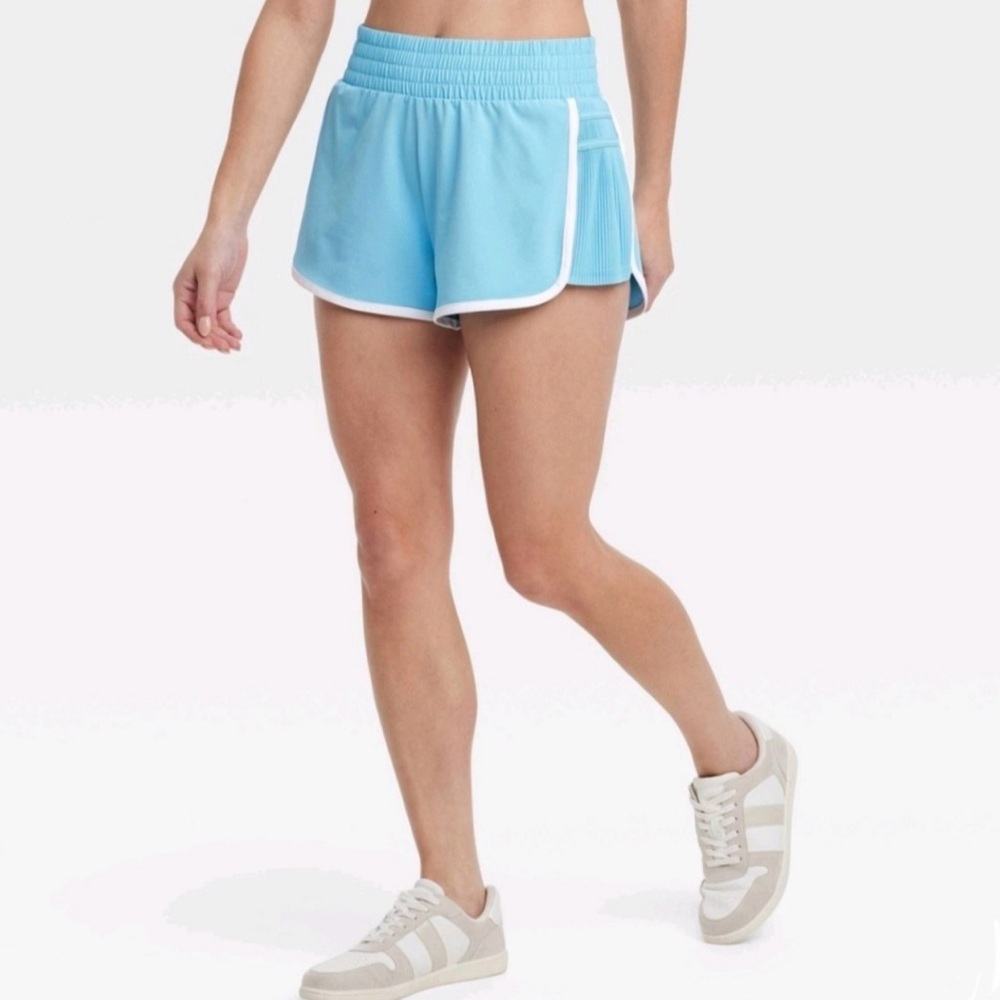 All in Motion Sky Blue Athletic Shorts